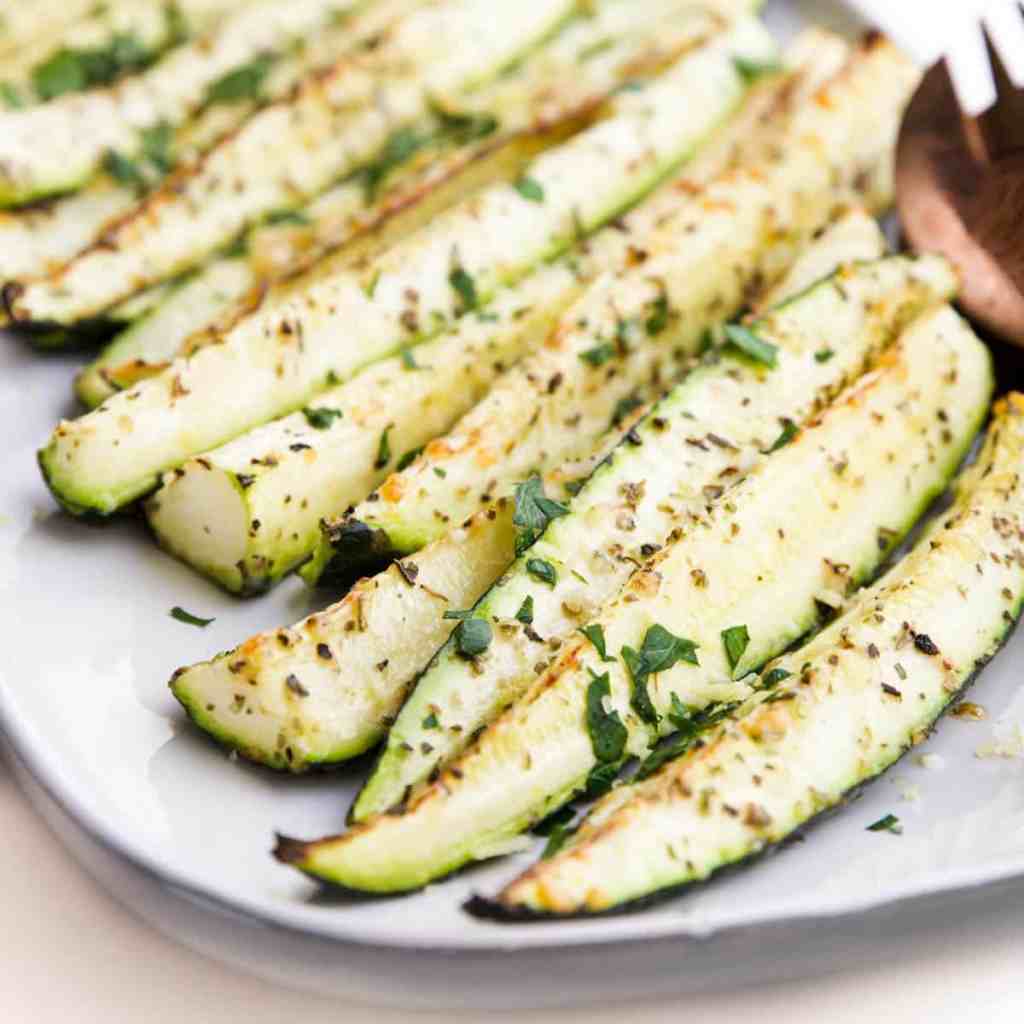 Quick Baked Zucchini / “Courgettes”